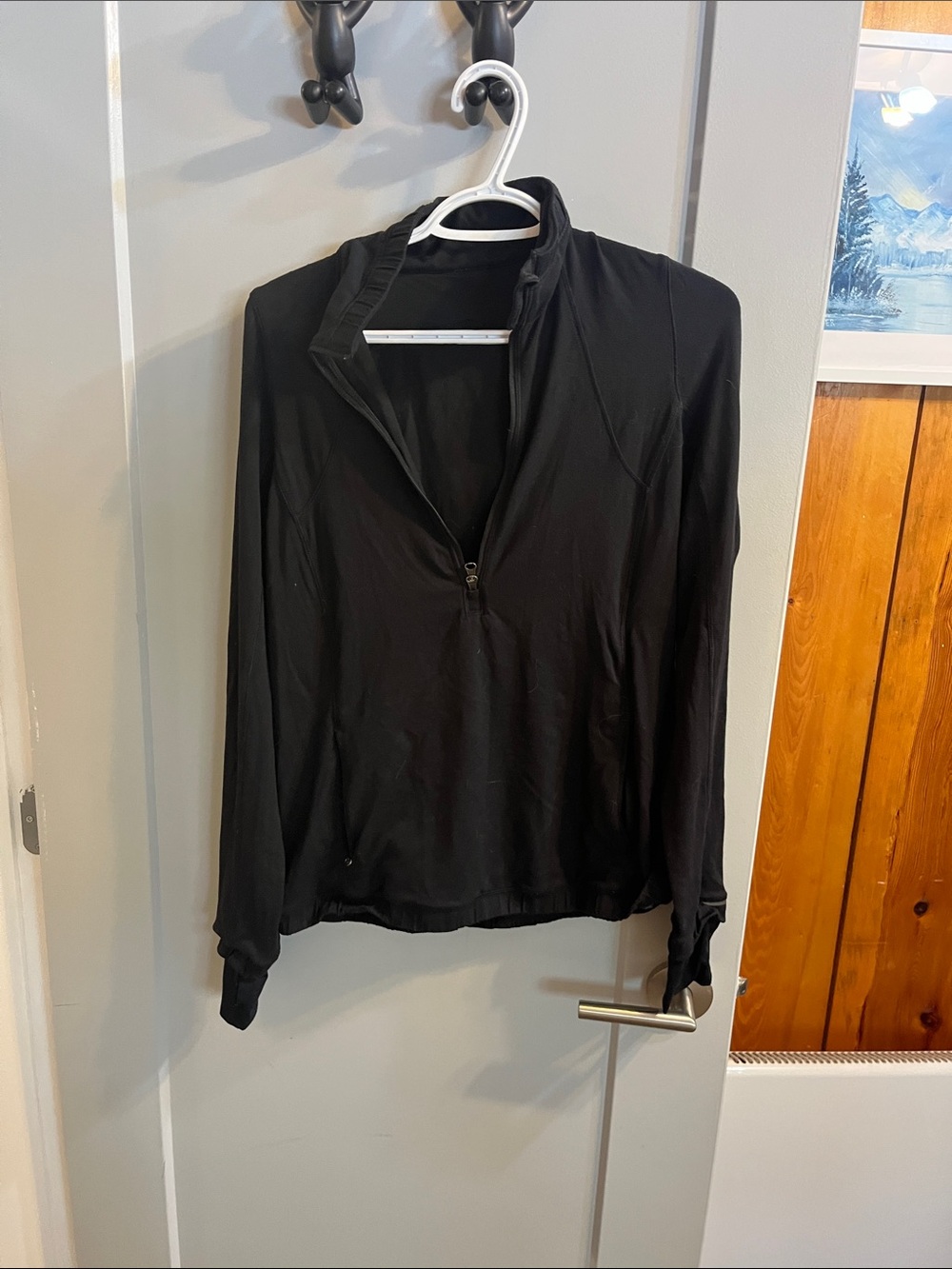 lululemon rulu vintage quarter zip size 8